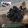 WTACTFUL Goatskin Leather Carbon Knuckle Motorcycle Gloves for Men &