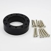 1.0" Steering Wheel Hub Adapter Extension Spacer 6 bolt Black