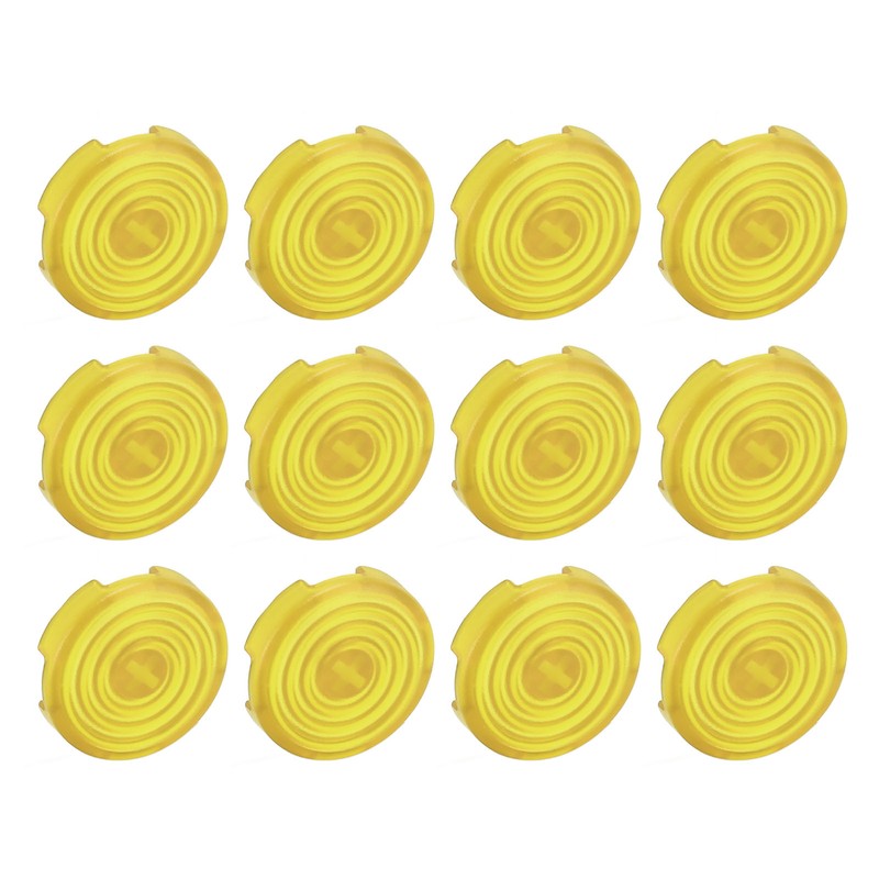 12pcs Arcade Button Cover Replace Mechanical Push Button Cover for