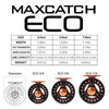 Maxcatch ECO Fly Reel Large Arbor with Diecast Aluminum Body(2/3wt