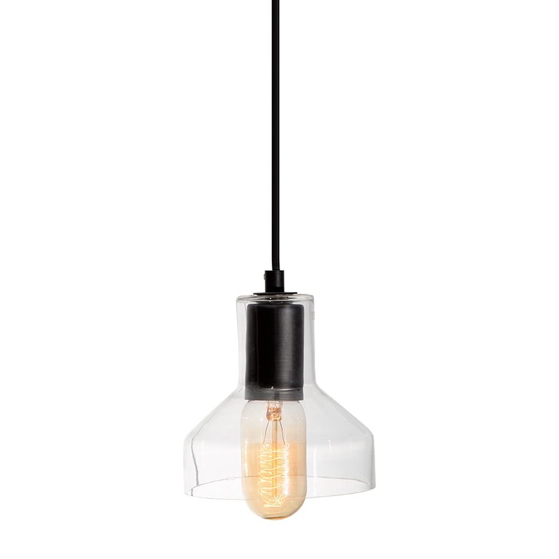 Lámpara Colgante Vintage Negro E27 40w 1 Luz