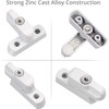 Neoteck 4pcs Sash Blocker Jammer Restrictor Window Lock with Keys