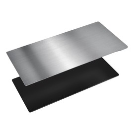 HIKUDIY 1PCS Resin 3D Printer Flex Build Plate, Spring Steel Flexible Plate Flex Bed and Magnetic Base Platform for Anycubic Photon M3 Premium LCD Resin 3D Printer, 244x150mm