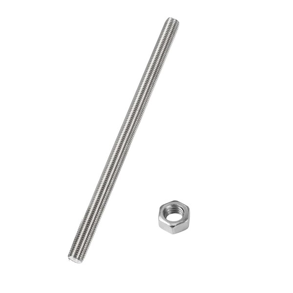 HiPicco Fully Threaded Rod M12 x 350mm 1.75mm Thread Pitch,