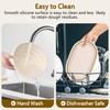 Aliggbent Silicone Banneton Bread Proofing Baskets, 10'' Oval ＆ 9''