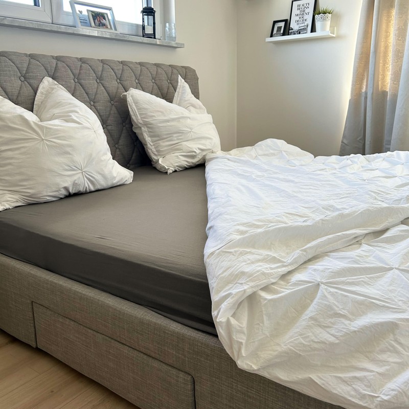 ZOLLNER Fitted Sheet for Children in 140 x 200 cm
