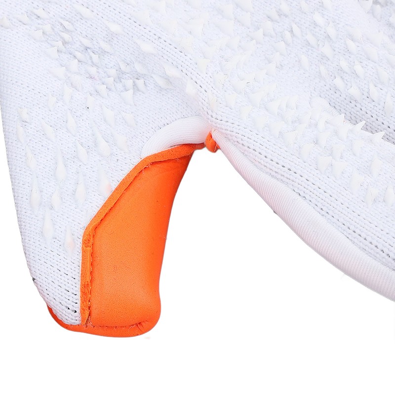 2pcs Soccer Gloves Nylon Polyurethane Fiber Latex Breathable Strong Grip