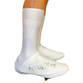 Velotoz Aero Shoe Cover WHT M (Approx. 9.8 - 10.4 inches (25 - 26.5 cm)