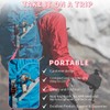 Simple Walking 3D Pedometer, Portable Carabiner Step Counter, Steps Tracker