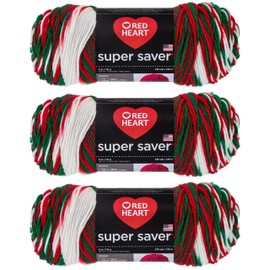 Red Heart E300-979 Red Heart Super Saver Yarn - Mistletoe