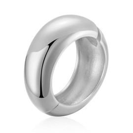 YBMYCM Chunky Gold Cuff Bracelet for Women Trendy Wide 18K Gold Bangle Bracelet Wrist Cuff Wrap Bracelet Minimalist Costume Jewelry