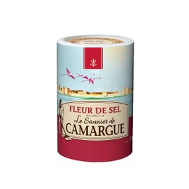 Le Saunier De Camargue Fleur De Sel Sea Salt (Round Box), 35.2 Ounce