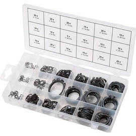 KS Tools 970.0100 Snap rings assortment, external, Ø 3-32mm, 300 pcs