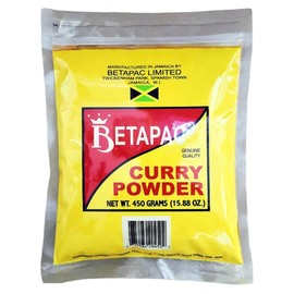 Curry Powder 450G (15.88OZ) / BETAPAC LIMITED/ZiQ zip lock back 2pc (6x4)