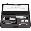 Digital Outside Micrometer, 0"-1" Measurement Range, 0.00005" Increment, Cast Iron