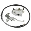ALTAYE Front Brake Master Cylinder Caliper & Line Assy For