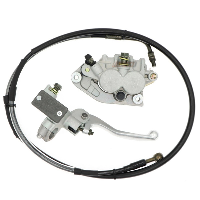 ALTAYE Front Brake Master Cylinder Caliper & Line Assy For