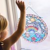 Melissa & Doug Stained Glass Made Easy Craft Kit: Dolphins