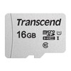 Transcend 16GB microSDHC 300S Memory Card with Adapter, Class 10,