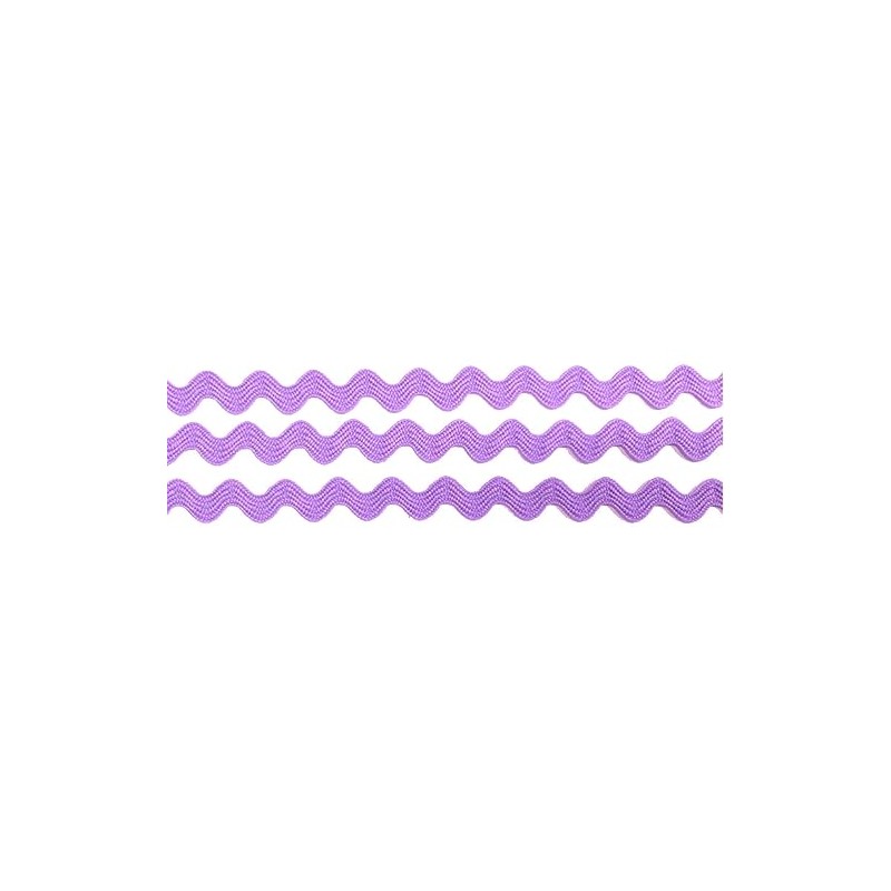 Großhandel für Schneiderbedarf 5 m Zag Braid, 8 mm, Lilac,