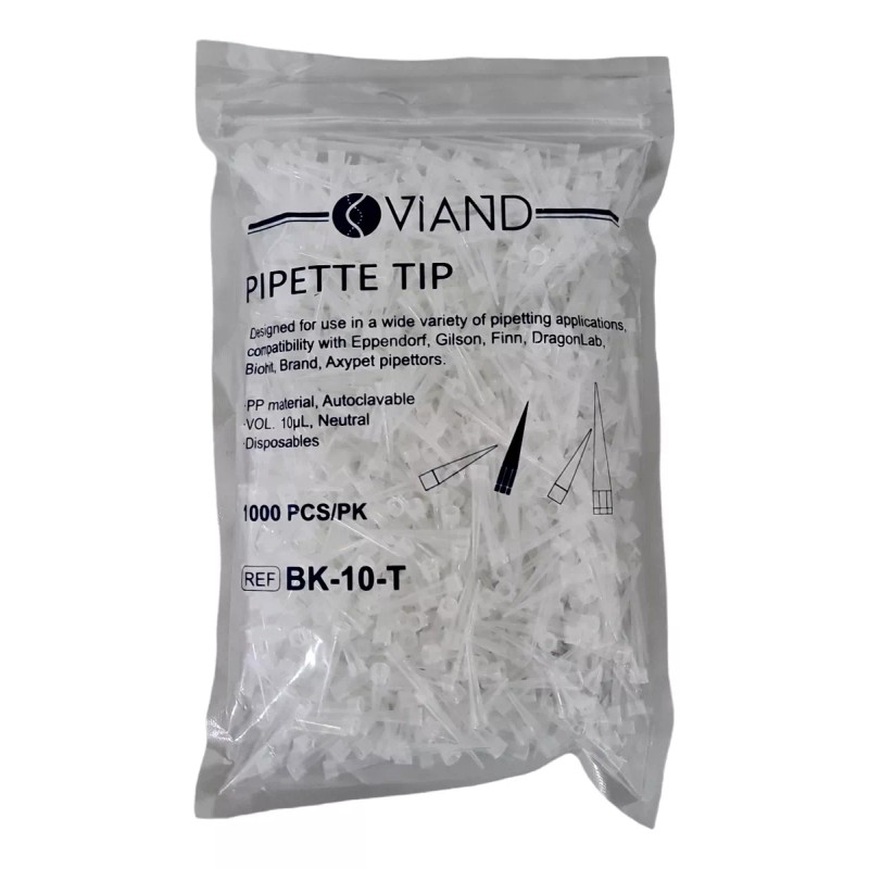 VIAND Puntas Esteriles Para Micropipeta Pk/3pzs 10, 200, 1000ul