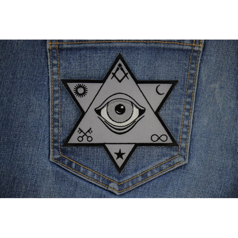 Ivamis Illuminati Sign Patch- 4x4 inch - P7795