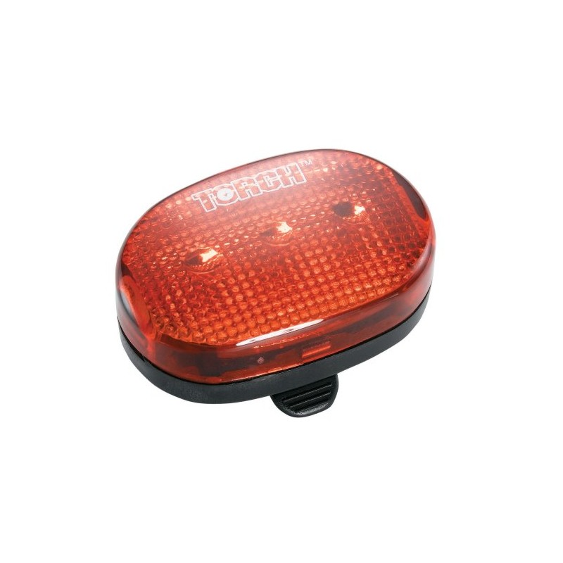 Torch High Beamer 3 White LED Front & Tail Bright