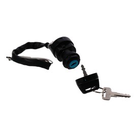 BYOBYO Ignition Key Switch, Switch Replacement Car Accessories Parts for Kawasaki Bayou 220 250 300 400, for Prairie 300 400, for Lakota 300 400