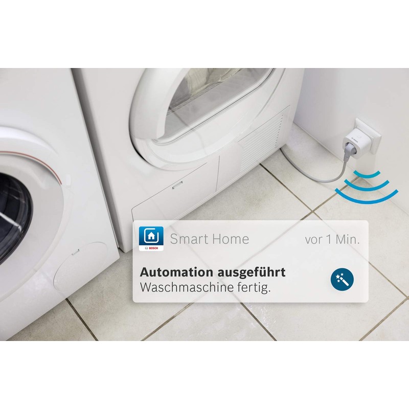 Bosch Smart Home Compact Adapter Plug, Smart Plug with App