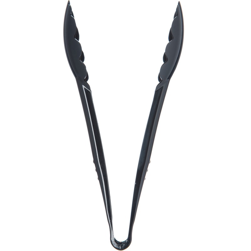 CFS Carly - Pinza para ensalada, 9 pulgadas, color negro,