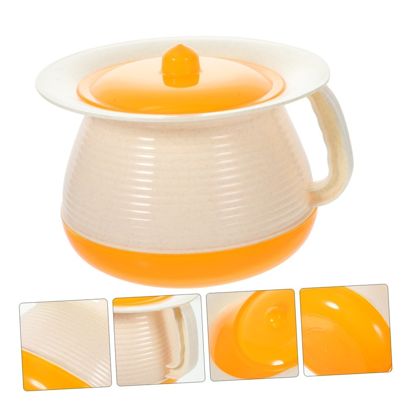 KOMBIUDA Portable Urine Pot Durable Household Spittoon for Men Women