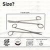 2 Pcs Surgical Metzenbaum Scissors 7" Blunt/Blunt Blades Straight +