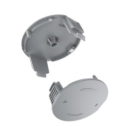 ERHUO Spool Cover, Pack of 2 Replacement Spool Covers, Grass Trimmer Spool Caps Compatible with Bosch UnicersalGrassCut 18/18-26/18-260 Grass Trimmer 1600A01R5J Spool Cover