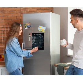 Inkdotpot Magnetic Whiteboard My Weekly Chores Chore Chart for Refrigerator - Dry Erase Behavior Chart for Kids Responsibility Chart with 2 Fine Tip Marker & Eraser