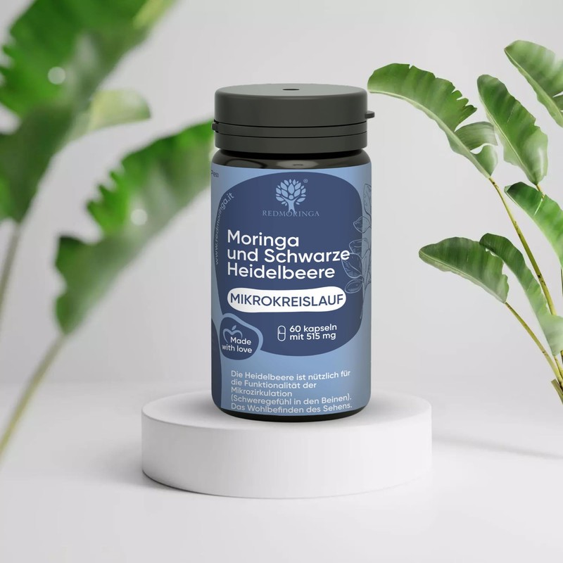 RedMoringa - Dietary Supplement for Heavy Legs & Blood Circulation