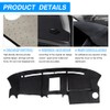 CARTIST Dash Cover for Ford F150 2004 2005 2006 2007