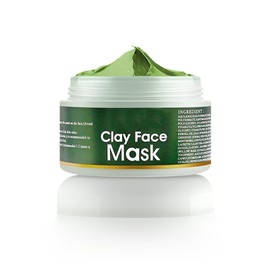 Grospe Facial Mud Mask with Aloe Vera, Deep Cleansing, Hydrating and Relaxing Clay Moisturizing Facial Mask