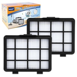 KEEPOW HEPA Filter Compatible with Eureka NEN180 NEN186BL Bagless Canister Vacuum Cleaner, 2 Pack