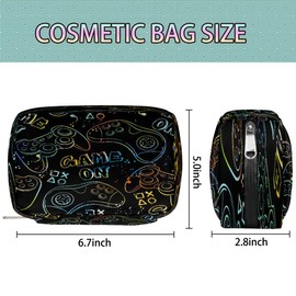 KATHRYNAYA Game Theme Kids Dopp Kit Boys Toiletry Travel Bag Waterproof Lightweight Kids Shower Bag Hanging Wash Bag Cosmetic Bag Zipper Travel Storage Pouches Case for Travel Study Essential