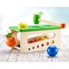 Selecta 62017 Battino wooden punch game, 22 cm, multi-coloured