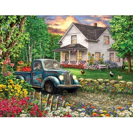 Springbok 500 Piece Jigsaw Puzzle Simpler Times - Made in USA