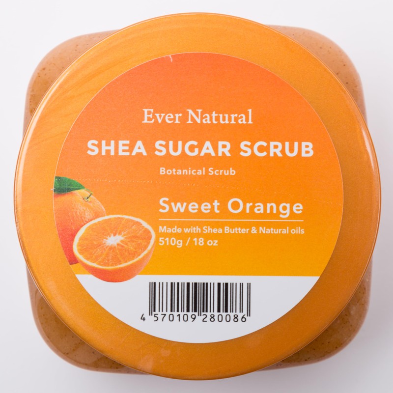 Ever Natural Shea Sugar Body Scrub, Body Smoother, Body Care,