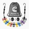 Magnetic Clothesline for Cruise Ship Cabin Approved, Strong Rubber Coated