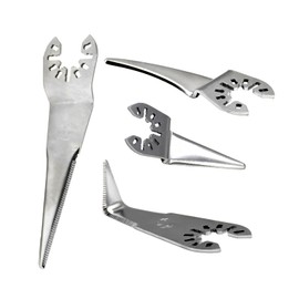 Jitterbug (4-Pack) Cold Knife Blades for Oscillating Multi Tool Scraper Window Seal Cutte