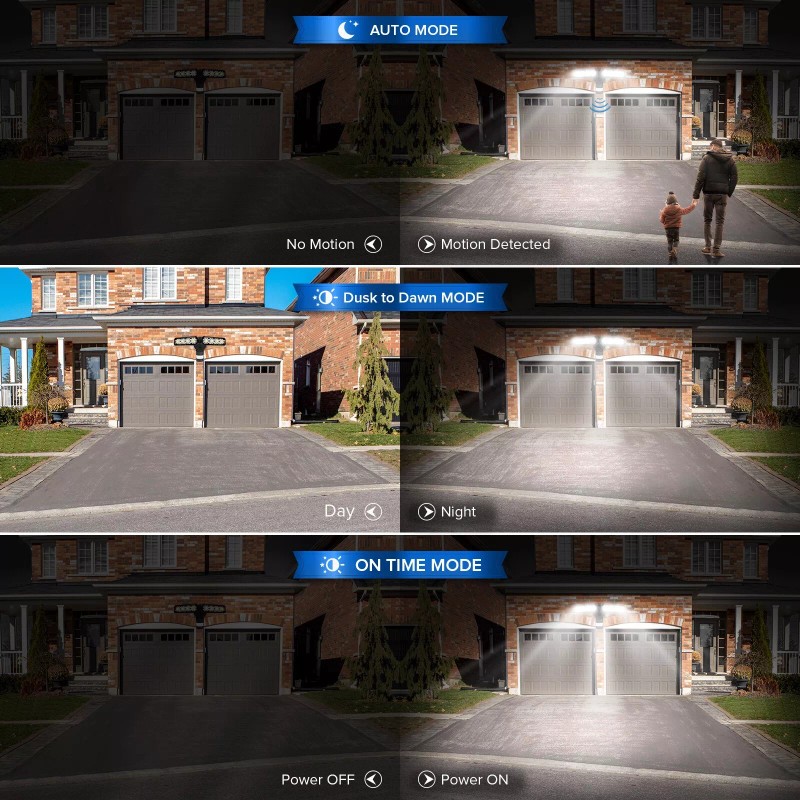 Sansi 2 Pack SANSI 36W 3600LM LED Motion Sensor Security