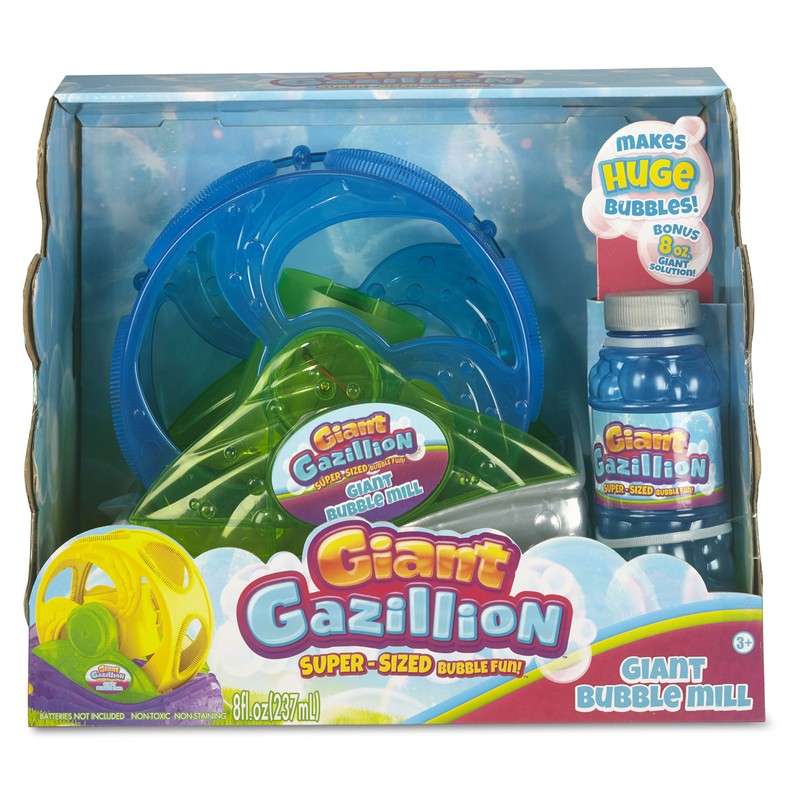 Gazillion 36163 Gian Bubbles Giant Mill, Multicolor, One Size