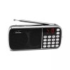 Sunflash Digital Sunflash Z-135 Rechargeable Mini AM/FM Radio +Bluetooth USB/SD/AUX