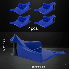 apvok 4 Pcs Car Hose Guide Plastic Tire Hose Rolle Car Washing Detailing Tire Hose Guide Preventing Pressure Washer Hose from Stuck and Snagging Car Wash Tool for Truck Rv ATV Motorcycle