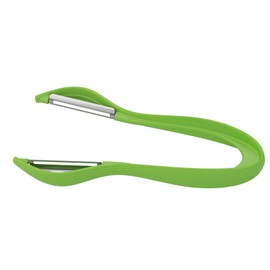 Tescoma Peeler with 2 Blades, Wide Presto Expert, Assorted, 21 x 8.5 x 2.3 cm