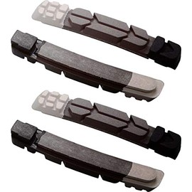 BBB Cycling BBS-15T TriStop Replacement Bike Brake Pads, Compatible with BBB Tristop Brake Shoes, 2 Pairs (4 Pieces)